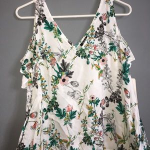 Floral tank top